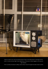 Rigid Felt Art Cat Nest